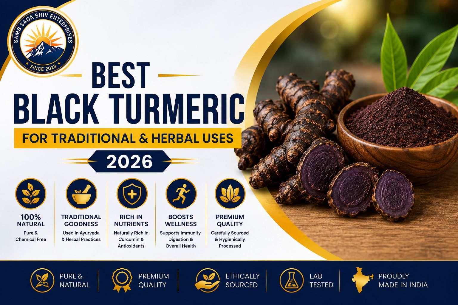 Best Black Turmeric for Traditional & Herbal Uses 2026